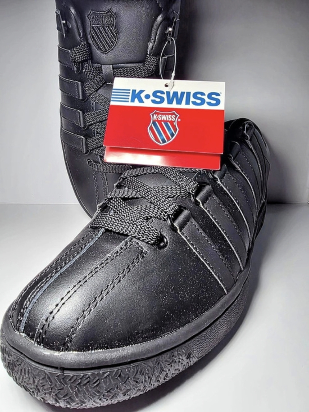 K-Swiss Classic 2000 Triple Black Men's Size 10